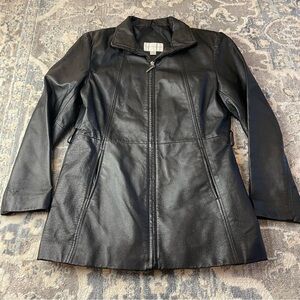 Worthington Black Leather Jacket